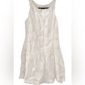Jessica Simpson White Floral Mini Dress